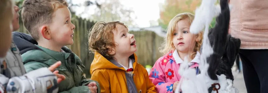 Meadowfield Nursery Pupils learning (2)